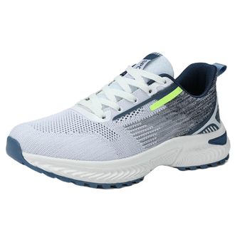 Generic Mens Running Sneakers Fashionable Breathable Mesh Shoe Multifunctional Slip-Resistant Sports Shoes Outdoor Training Comfortable Tennis Trainers Gym Wo