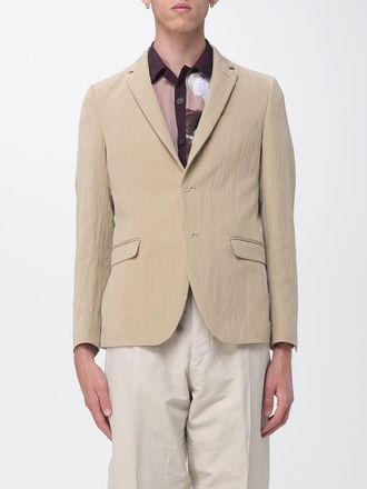 Antonio Marras Blazer monopetto in lyocell con revers a specchio