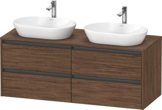 Duravit Duravit - Ketho.2 Mueble Bajo Lavabo, Recorte Para Lavabo En Ambos