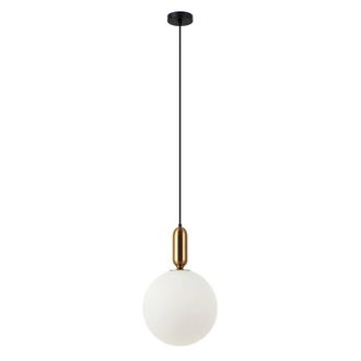 Netlighting Aldeva Modern 1 Light Globe Pendant Ceiling Light E27 in Bronze