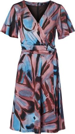 Mart Visser Regina Print Jurk Blauw / Roze