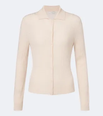 Vince Pointelle wool cardigan