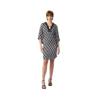 Joseph Ribkoff Korte Jurk - Dames - Korte kleedjes - Zwart - 5XL - Kleedjes