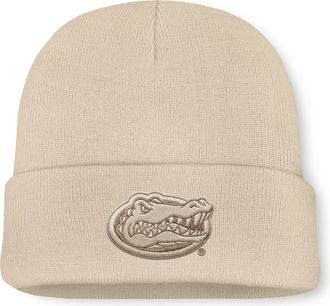 Nike Jordan Mens Florida Natural Utility Jordan Brand College Cuffed Beanie in Brown | JC4C15AUFN-M4T