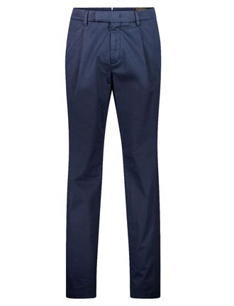 Gardeur Pantalon donkerblauw Gardeur bandplooi
