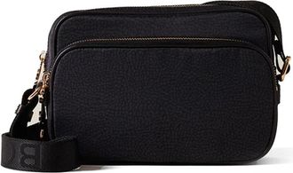Borbonese Camera Case Small - Dames - Schoudertassen - Zwart - ONE Size - Leer - Tassen