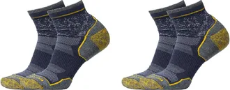 Rei Co-Op Flash Merino Wool Lightweight Quarter Socks - 2 Pairs Blue S