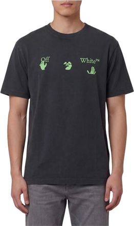 Off-white Hombre, Camisetas, Negro, Talla: L