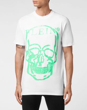 Philipp Plein T-Shirt Ronde Hals Skull And Plein