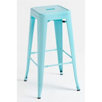Regalos Miguel Taburetes Altos - Taburete Torix Alto - Azul Cielo