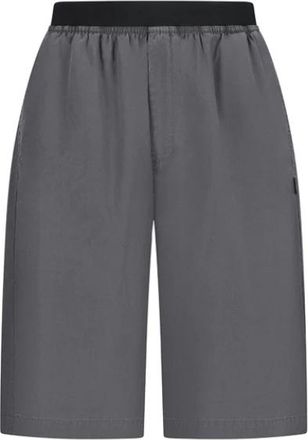 Maison Margiela Elastische Shorts - Heren - Korte Broeken - Grijs - M - Katoen - Korte Broeken