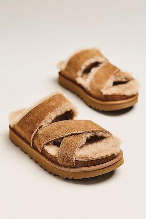 UGG Greenport Cross Strap Slide Sandals