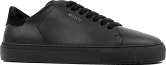 Axel Arigato Mens Sneakers Clean 90 Black Leather Upper: Leather; Sole: Rubber Trainers