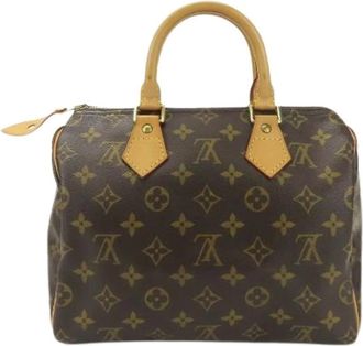 Louis Vuitton Pre-owned Handbags, female, Brown, Size: ONE SIZE Pre-owned Canvas Handbag