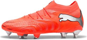 Puma Mens Future.1 SG Soft Ground Football Boots Red/Silver 11 UK