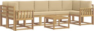 vidaXL Conjunto De Sof&aacute;s De Exterior 6 Uds. Vidaxl