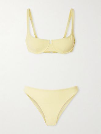 Lido Bikini Con Ferretto Cinquantasei - Giallo