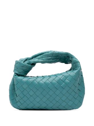 Bottega Veneta 2012-2025 Mini Nappa Intrecciato Jodie hobo bag - Blue