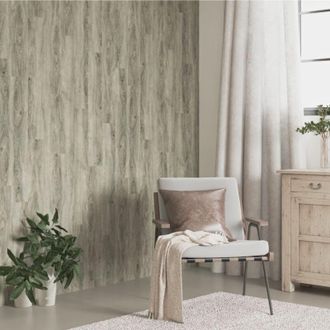 vidaXL Paneles De Pared Con Aspecto De Madera Pvc Gris 4,12 M&sup2; Vidaxl