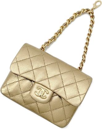 Chanel Leather Handbag Charm (Pre-Owned)