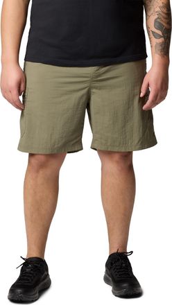 Columbia Mens Mountaindale Cargo Short Hiking, Stone Green, XL x 8L