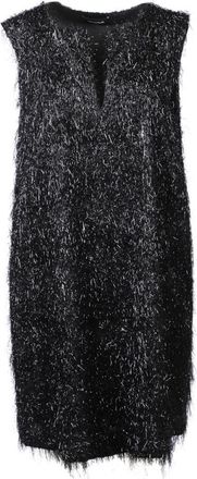 Fabiana Filippi Mouwe Dress - Dames - Feestkleedjes - Zwart - S - Kleedjes