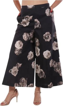 Liviana Conti Dames, Broeken, Veelkleurig, Maat: L Katoen