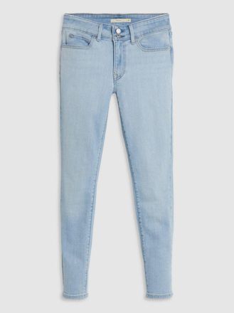 Levi's Womens Soho Azure Mood 711 Double Button Jean - Blue - Size 25W/30L