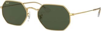 Ray-Ban Octagonale zonnebril Rb 3556N - unisex - Zonnebrillen - Geel - 53 MM - Accessoires