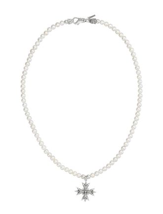 Emanuele Bicocchi Necklace Medium Pearl Crest