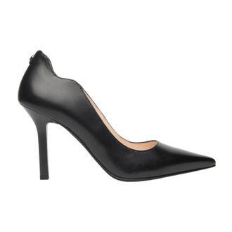 Nero Giardini D&eacute;collet&eacute; in Pelle - - Shoes - Donna - Nero - 39 EU