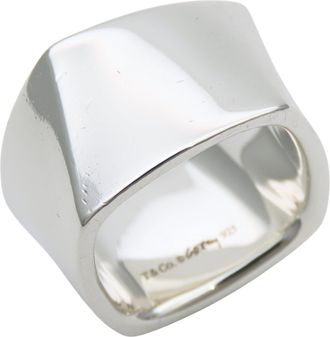 Tiffany & Co. Silver Silver 925 Band Ring (Pre-Owned)