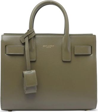 Saint Laurent Sac de Jour handtas - Groen
