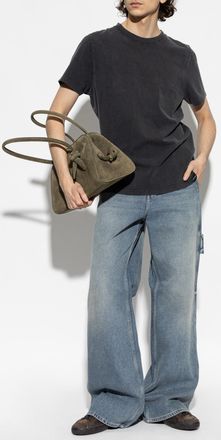 Courr&egrave;ges Wide-leg Jeans, Mens, Blue