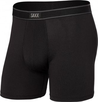 Saxx Daytripper Boxer Brief Fly Kunstfaserunterwäsche für Herren | schwarz