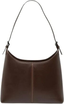 Burberry Pre-owned Shoulder Bags, female, Brown, Size: ONE SIZE Pre-owned Leather Shoulder Bag