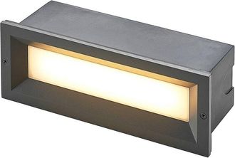 Lucande Lucande L&aacute;mpara De Pared Exterior lachlain En Gris Aluminio