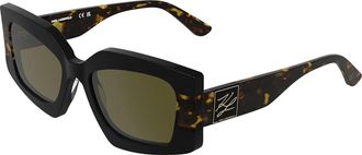 Karl Lagerfeld KL6206S 017 Womens Sunglasses Black Size 54