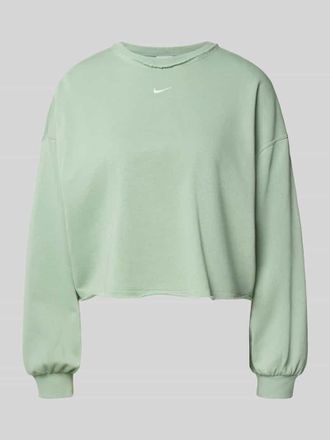 Nike Relaxed Fit Pullover mit Logo-Stitching Modell Chill in Khaki, Gr&ouml;&szlig;e XL