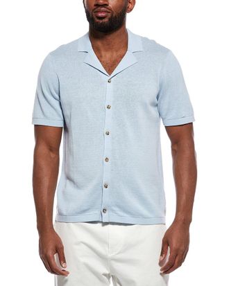 Onia Linen-Blend Camp Shirt