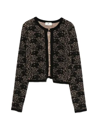 Elisabetta Franchi C&aacute;rdigan con cuello redondo Elisabetta Franchi