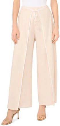 Halogen Tie Waist Wide Leg Pants in Rainy Day at Nordstrom Rack, Size X-Small