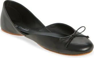 Jeffrey Campbell Perky dOrsay Ballet Flat in Black at Nordstrom, Size 5.5