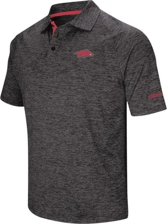Colosseum Mens Colosseum Black Arkansas Razorbacks Big & Tall Down Swing Polo at Nordstrom, Size 4X-Large