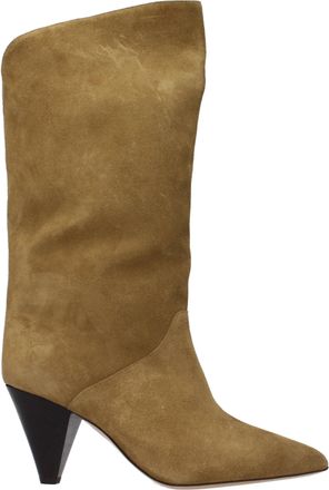 Isabel Marant Isabel Marant Lirina Damess Laarzen Su&egrave;de Bruin/Seppia