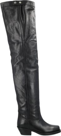 Isabel Marant Black Over-The-Knee Boots