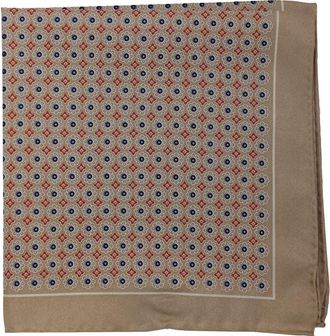 Ben Sherman Geometric Pocket Square in Taupe at Nordstrom Rack