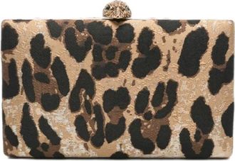 Kurt Geiger Clutch Crystal Kensington - - Bags - Donna - Marrone - ONE SIZE