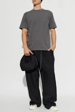 Yohji Yamamoto Cotton T-shirt, Mens, Grey