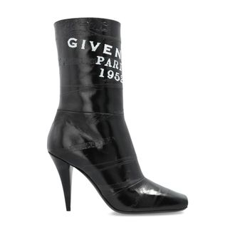 Givenchy Sliced Square Tape Ankle Boots